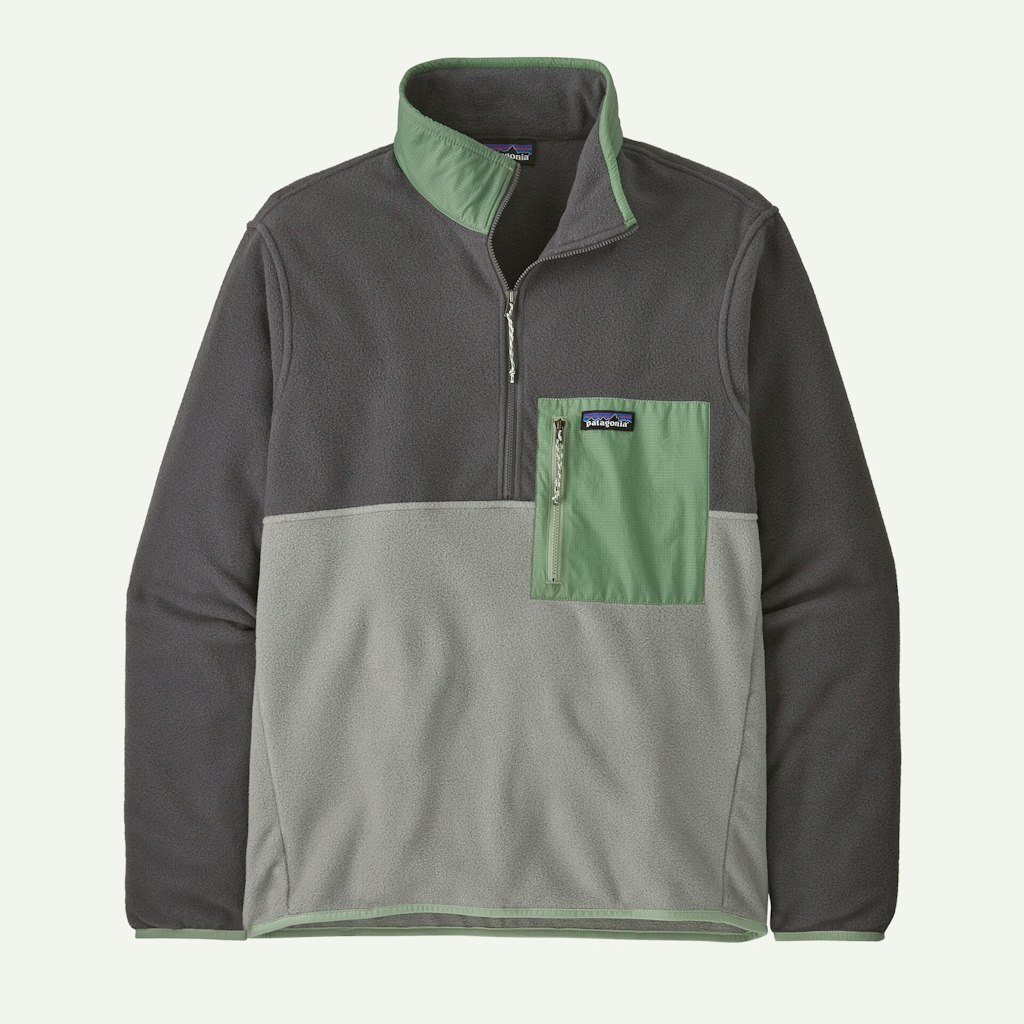 Patagonia Men's Microdini 1/2-Zip Fleece Pullover: $64 Patagonia Men's Microdini 1/2-Zip Fleece Pullover: $64