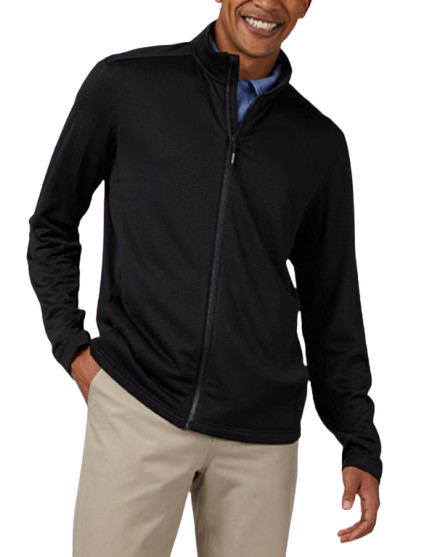 32 Degrees Men's Grid Tech Full-Zip Jacket: $15