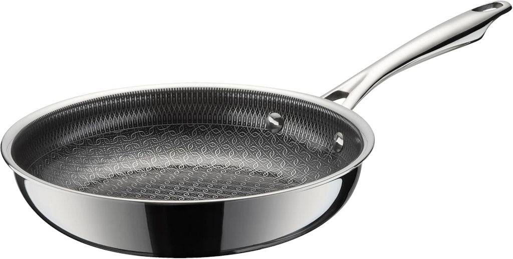 Cuisinart FusionElite+ 8" Hybrid Nonstick Tri-Ply Stainless Steel Skillet: $45