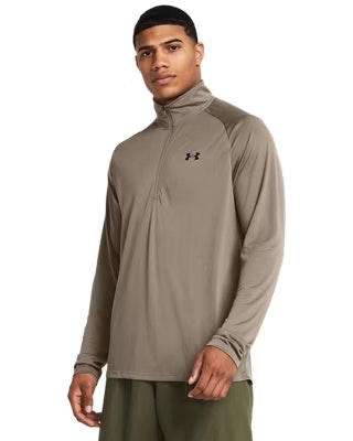 Under Armour Men's UA Tech 1/2-Zip Long Sleeve Top: $17