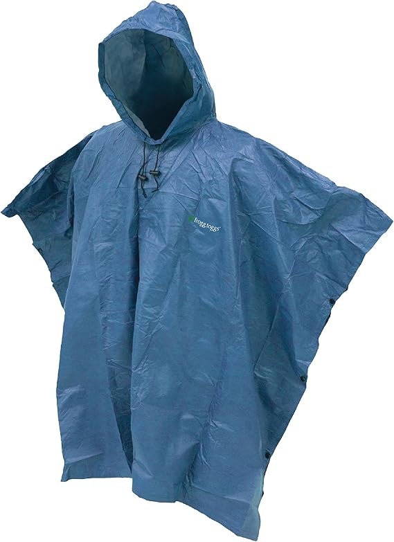Frogg Toggs Men's Ultra-Lite2 Breathable Rain Poncho: $13
