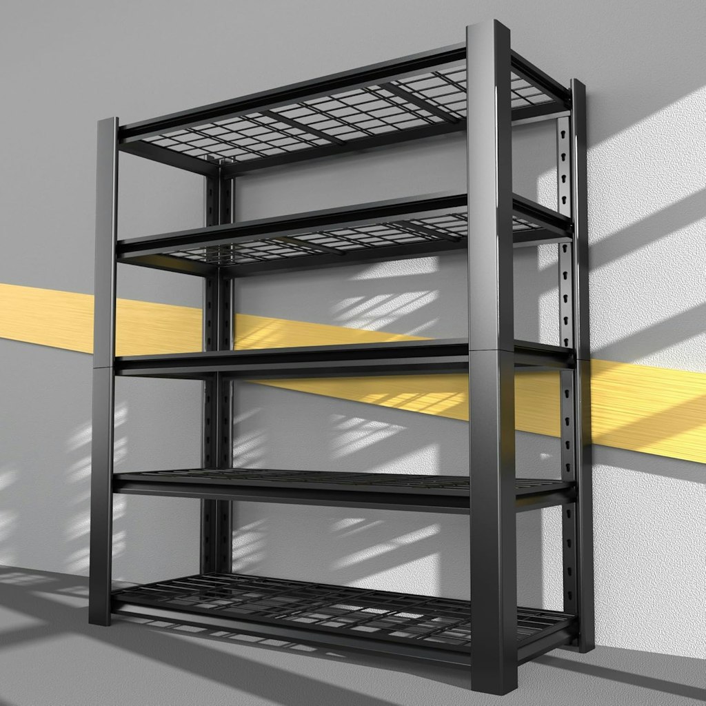 Nexvrtau 5-Tier 3,000-lbs. Garage Shelving Unit: $99.99