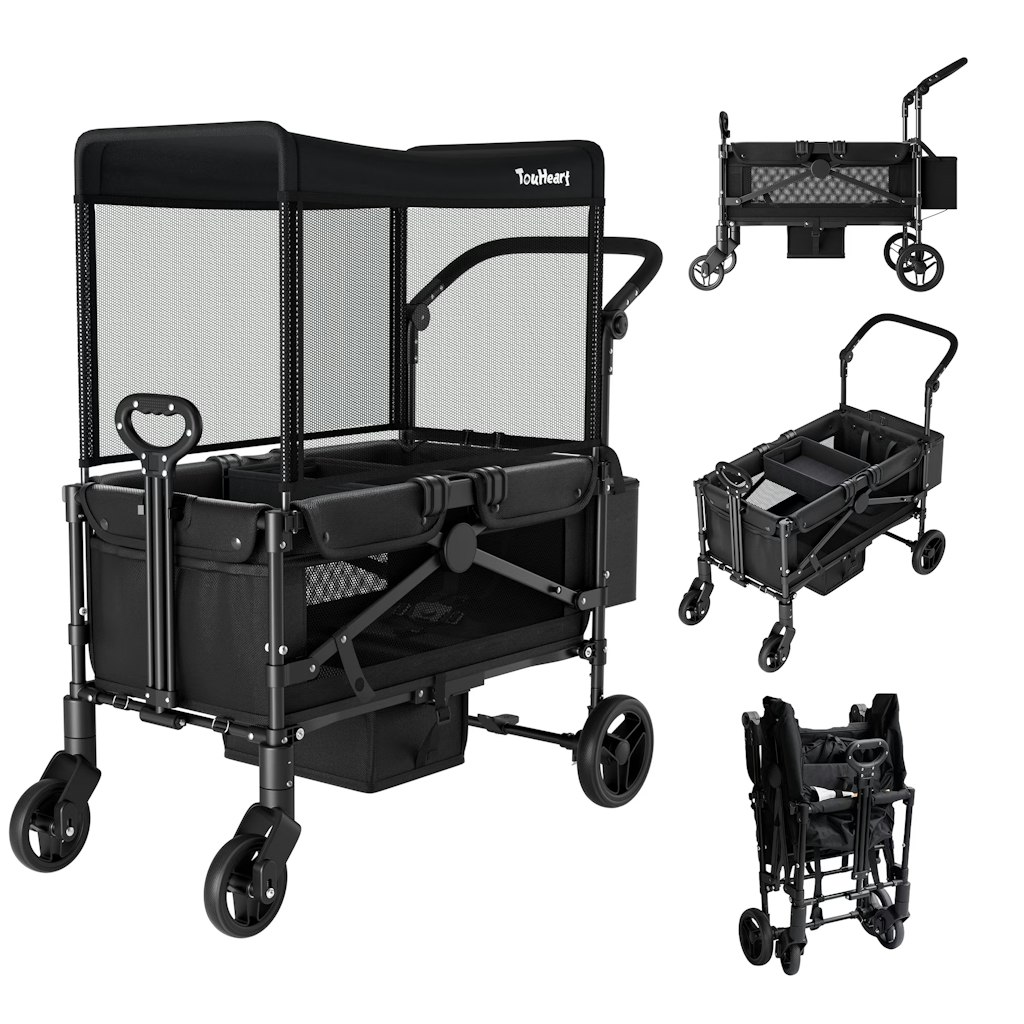 TouHeart 2-in-1 Foldable Wagon Stroller: $149.99