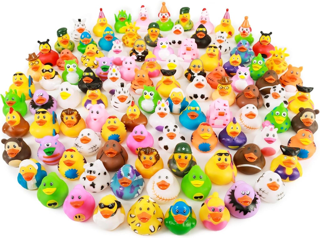Rubber Duck 100-Pack: $32