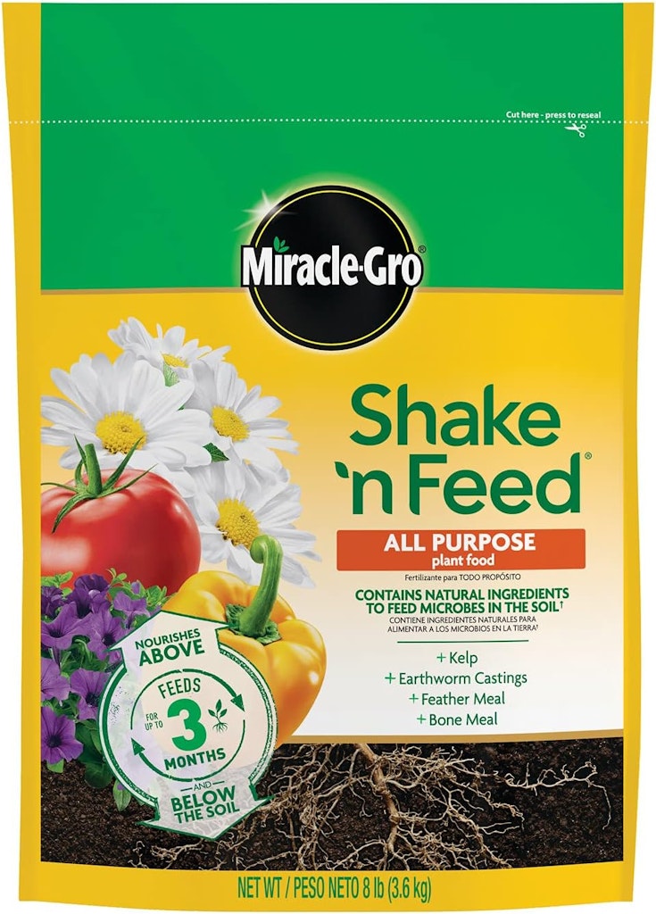 Miracle-Gro Shake 'N Feed All Purpose Plant Food 8-lb. Bag: $13
