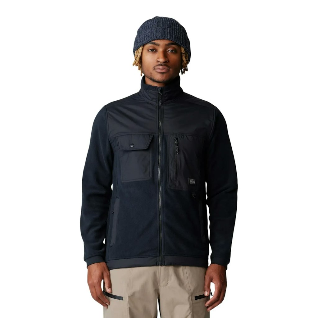  Mountain Hardwear Men's First Tracks Fleece Full-Zip Jacket: $56