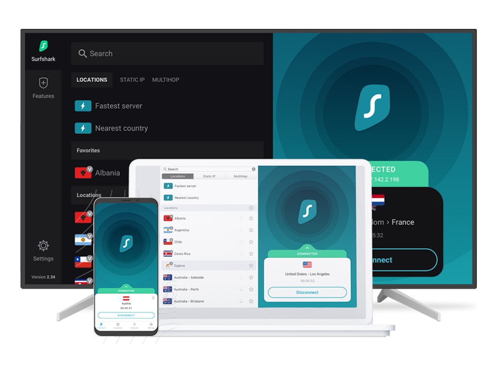  Surfshark VPN Starter Plan 3-Year Subscription : $67