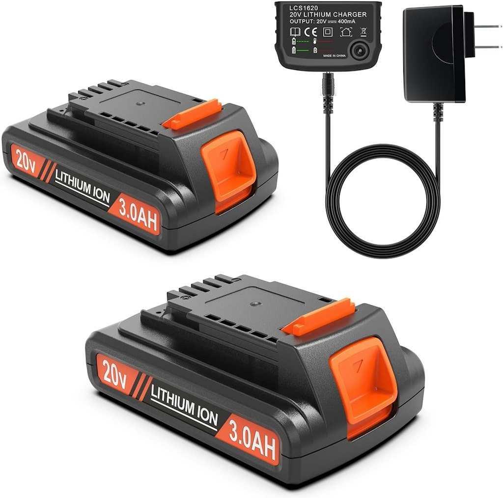 Peyesten 3000mAh 20V Replacement Battery 2-Pack: $23.60