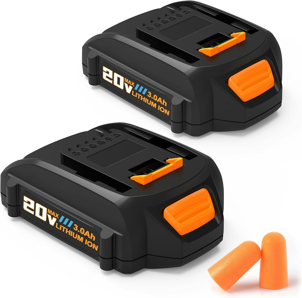Rebicacate 3.0Ah 20V PowerShare Battery 2-Pack: $19.49