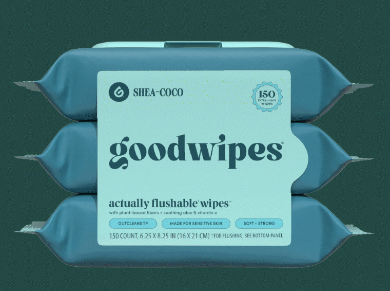 Goodwipes Flushable Wipes: Free after rebate