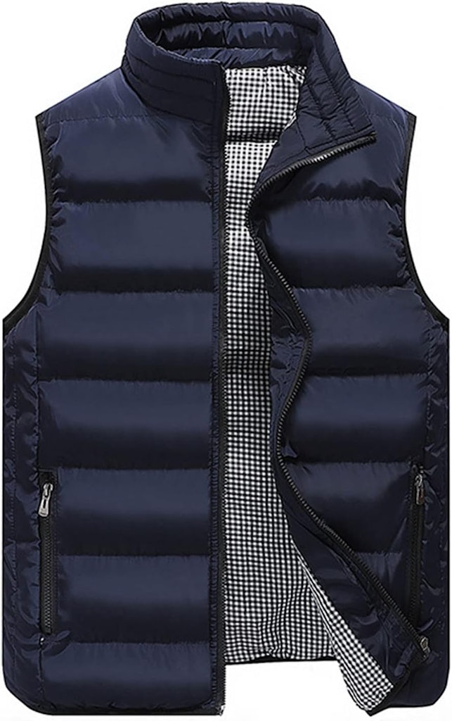 XinYangNi Men's Lightweight Puffer Vest: $14.99