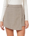 XinYangNi Women's Asymmetrical Plaid Skort for $13 + free shipping w/ Prime