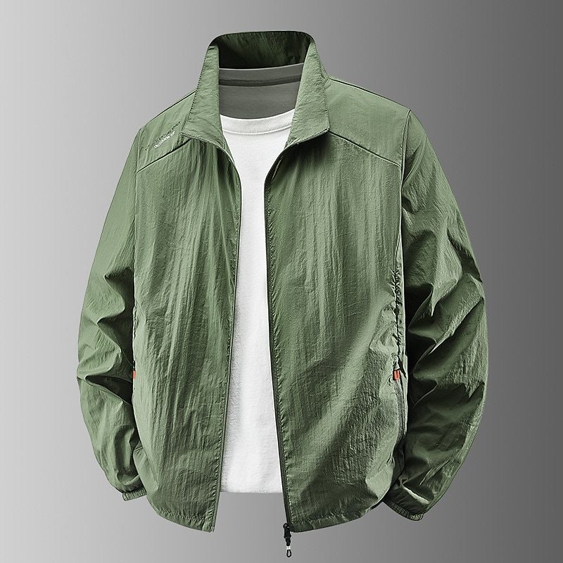 Men's Lightweight UV Sun Protection Jacket: $8