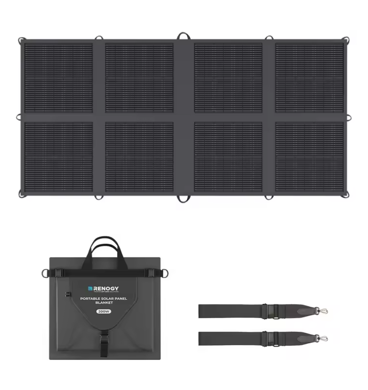 Renogy 200W Portable Solar Panel Blanket: $151