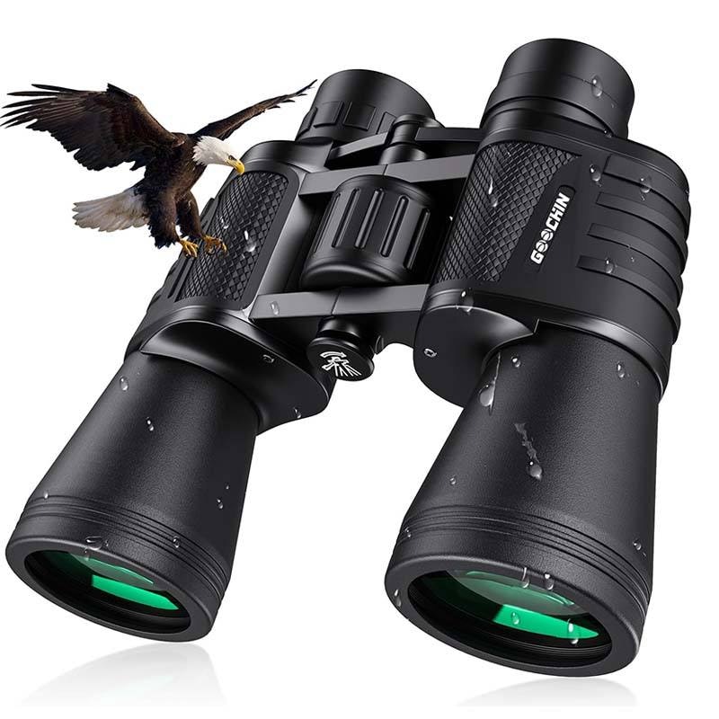 Luxun 20x50 Compact Waterproof Binoculars w/ Night Vision: $10