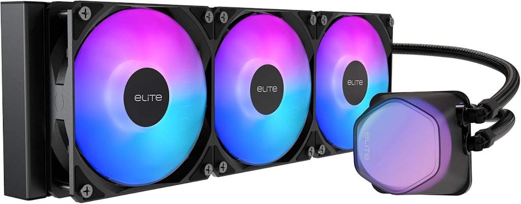 Cooler Master Elite Liquid 360 CPU Cooler 360mm ARGB: $49.99