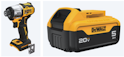 DeWalt 20V MAX XR Impact Driver w/ 20V Battery for $169 + free shipping