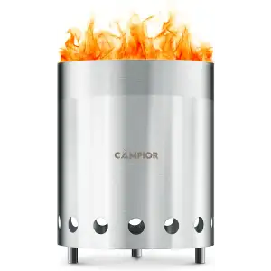 Wood Burning Fire Pit Stove: $17