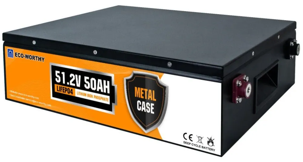 Certified Refurb Eco-Worthy 48V 50Ah LiFePO4 Battery: $320 Certified Refurb Eco-Worthy 48V 50Ah LiFePO4 Battery: $320