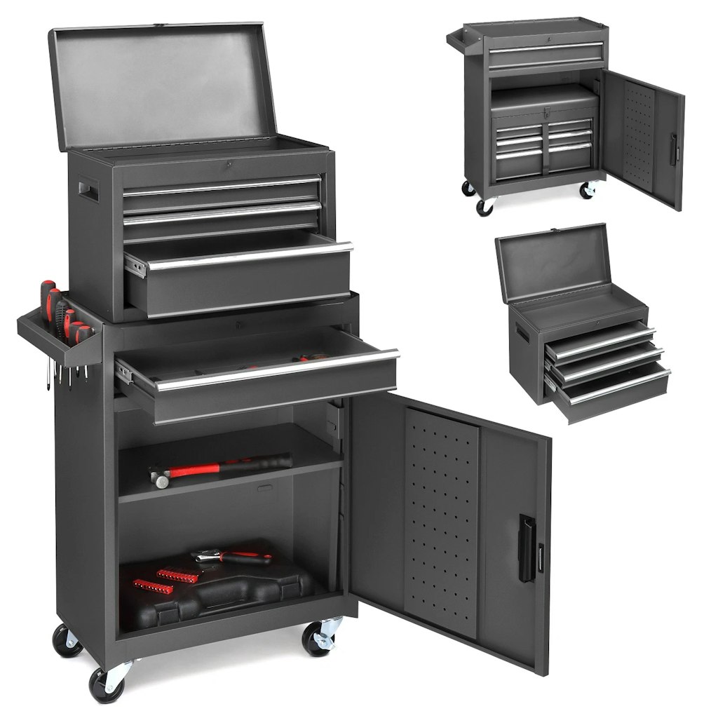 Rolling Tool Chest w/ Lockable Wheels & Detachable Top: $87.99 Rolling Tool Chest w/ Lockable Wheels & Detachable Top: $87.99