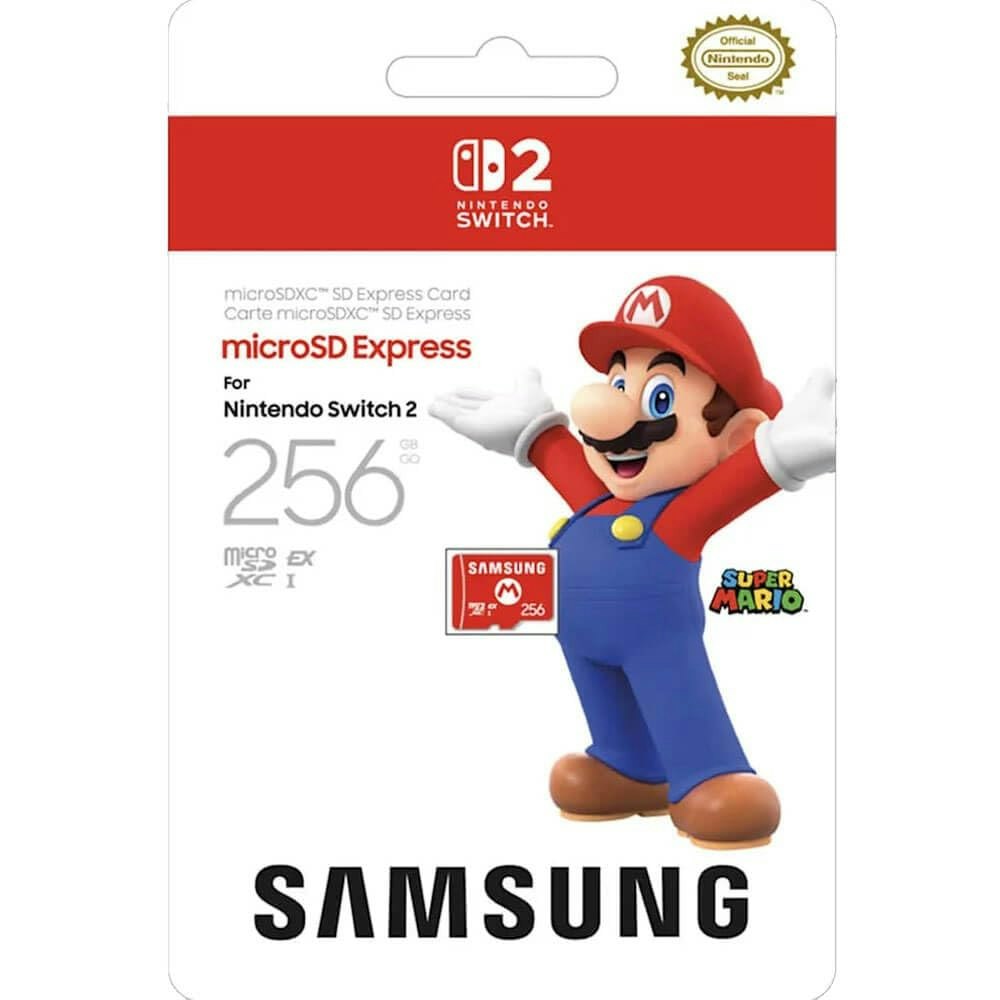 Samsung 256GB microSD Express Card for Nintendo Switch 2: $39 Samsung 256GB microSD Express Card for Nintendo Switch 2: $39