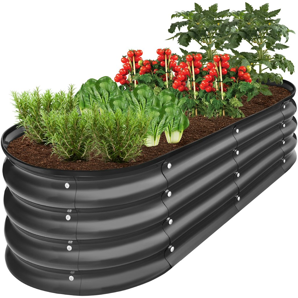 4x2-Foot Outdoor Raised Metal Garden Bed: $45 4x2-Foot Outdoor Raised Metal Garden Bed: $45