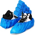 Disposable Shoe Covers 50-Pair Pack for $8 + free shipping w/ Prime