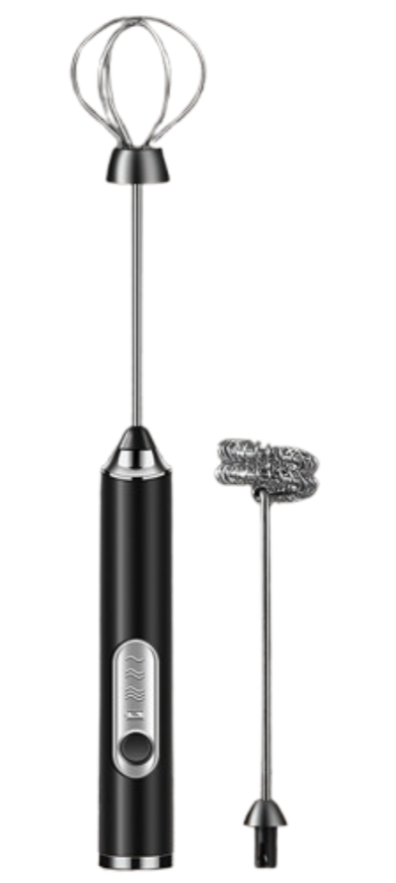 Dual-Head Electric Milk Frother: $2.19