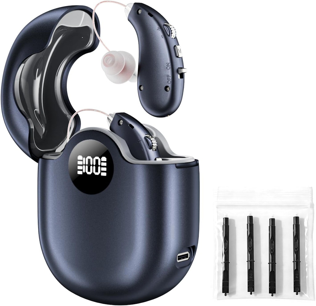 Villear 16-Channel OTC Hearing Aids: $65.99