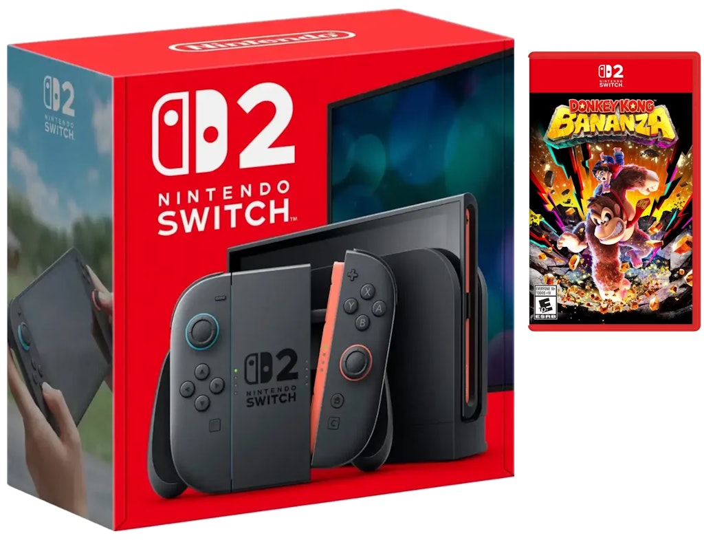 Nintendo Switch 2 Console w/ Donkey Kong Bonanza for Switch 2: $518