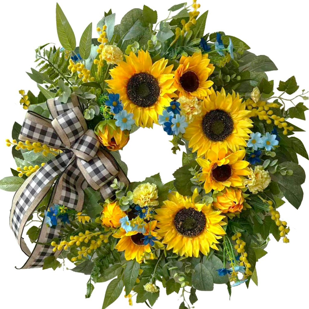 Wanna-Cul 24" Spring Floral Wreath: $32.39