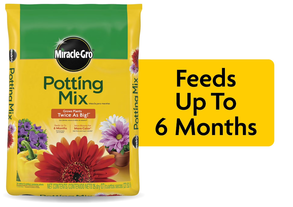 Miracle-Gro 25-Quart All-Purpose Potting Soil: $7.97