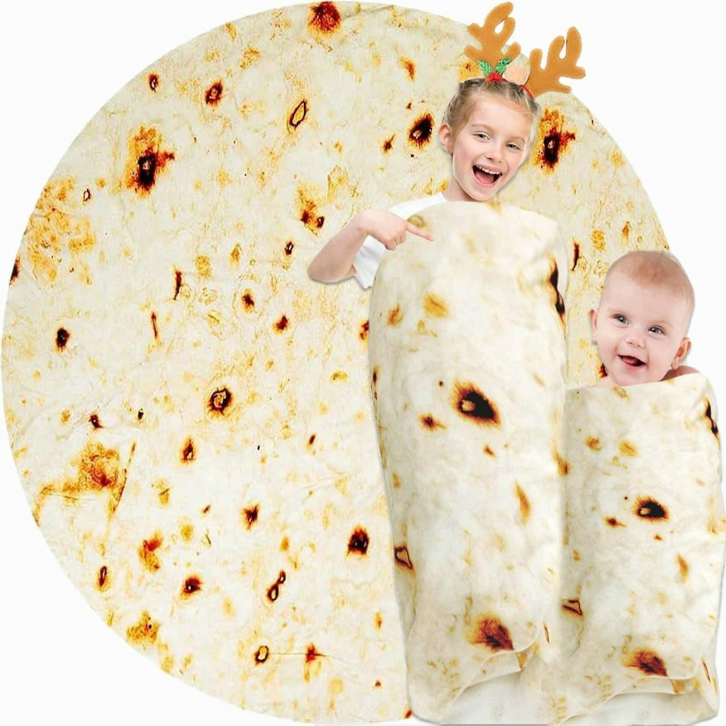 Burrito Tortilla 40" Kids' Blanket: $4.25