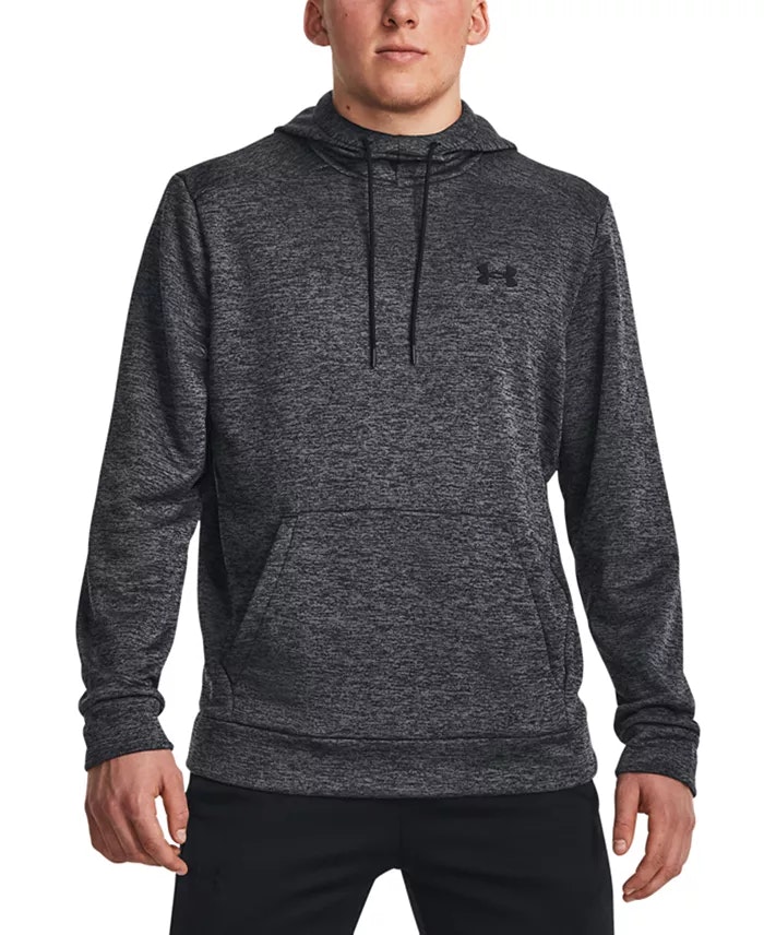 Under Armour Men's Armour Fleece Twist Hooded Sweatshirt: $24