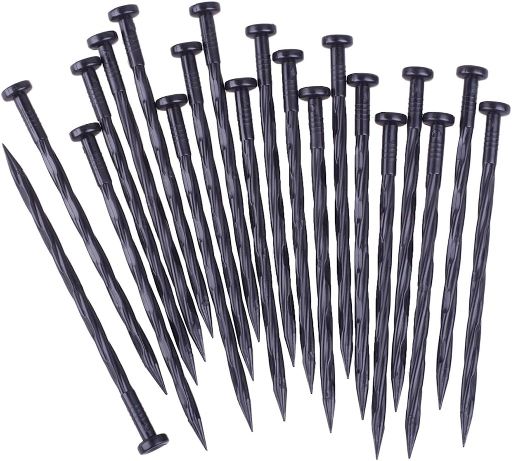 8" Spiral Landscape Anchoring Spikes 150-Pack: $20