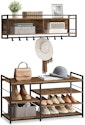 Vasagle Hall Tree w/ 4-Tier Shoe Rack for $50 + free shipping
