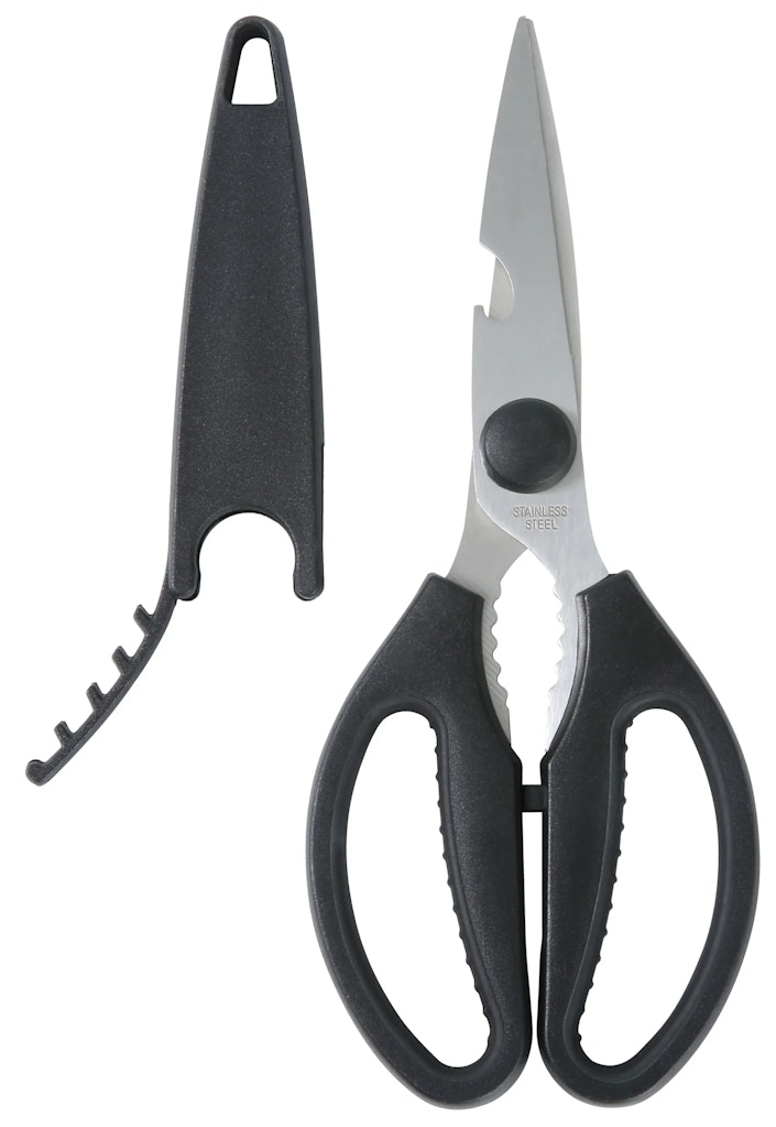 Mainstays Stainless Steel Kitchen Shears w/ Bottle Opener & Nut Cracker: $1.78