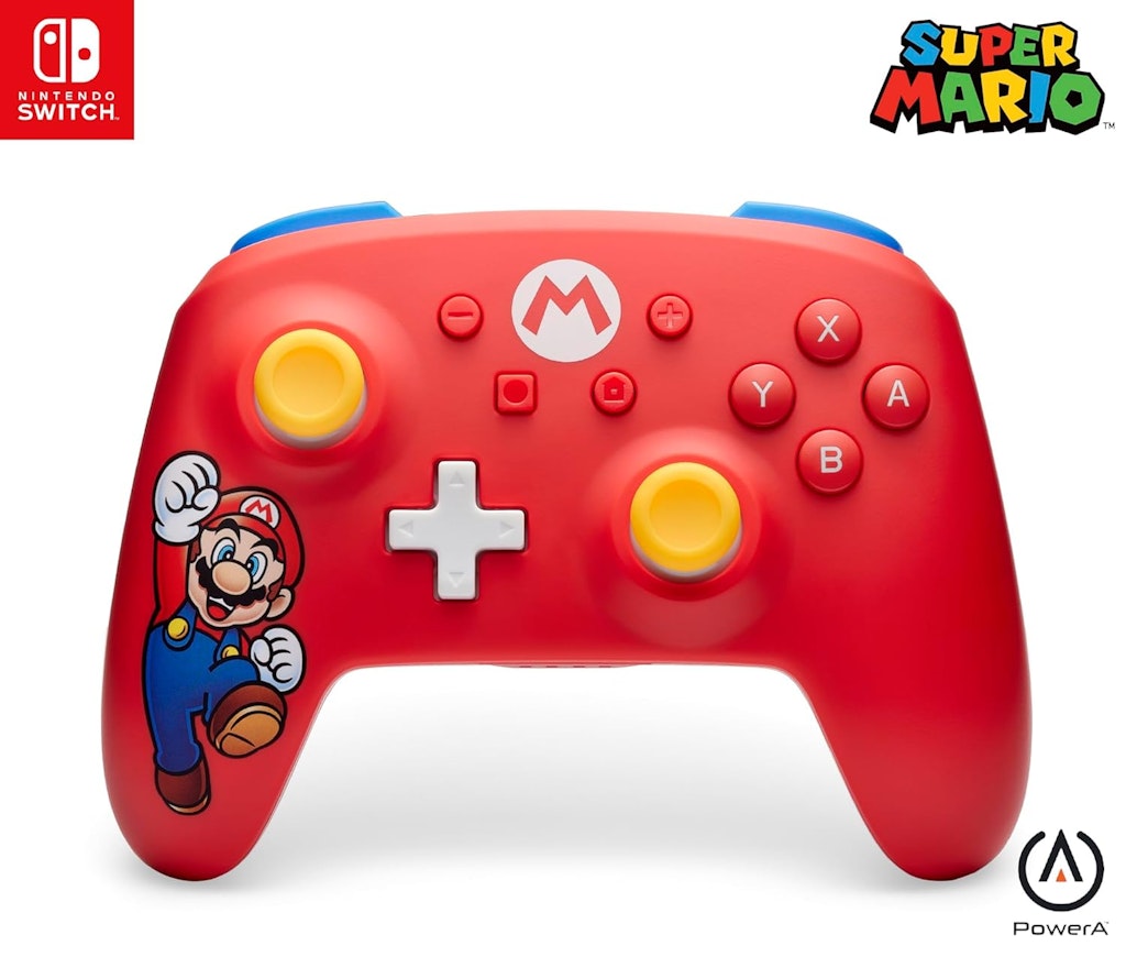 PowerA Mario Joy Wireless Controller for Nintendo Switch: $30