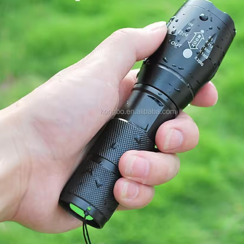 KongBo Adjustable Focus LED Tactical Flashlight : $1.34