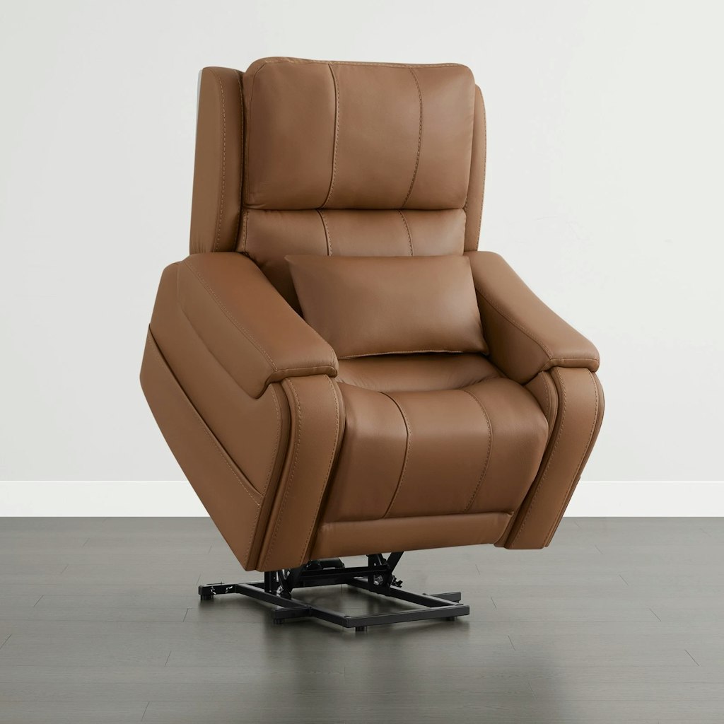 Chita Power Lift Genuine Leather Recliner Chair: $358
