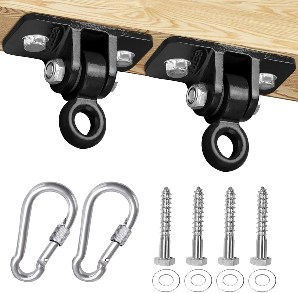 Betooll 2400-lb. Heavy Duty Swing Hangers 2-Pack: $15.39