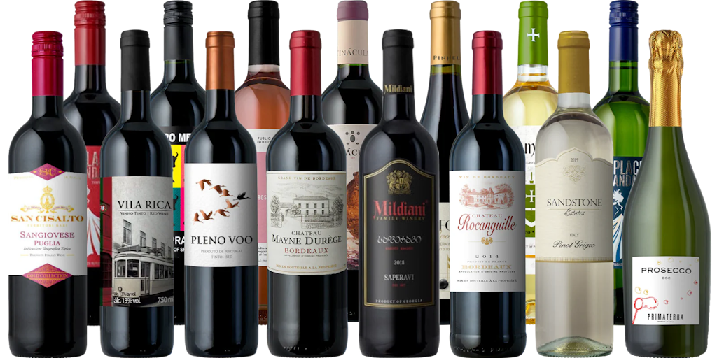 Splash Wines European Spring Break 15-Bottle Wine Case: $95