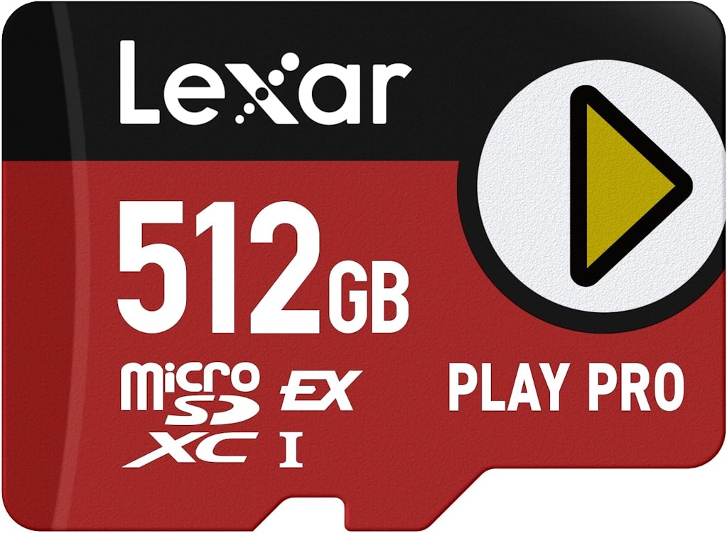 Lexar 512GB Play PRO microSD Express Card: $101