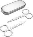 Familife 2-Piece Facial Hair Trimming Scissors Set for $6 + free shipping w/ Prime