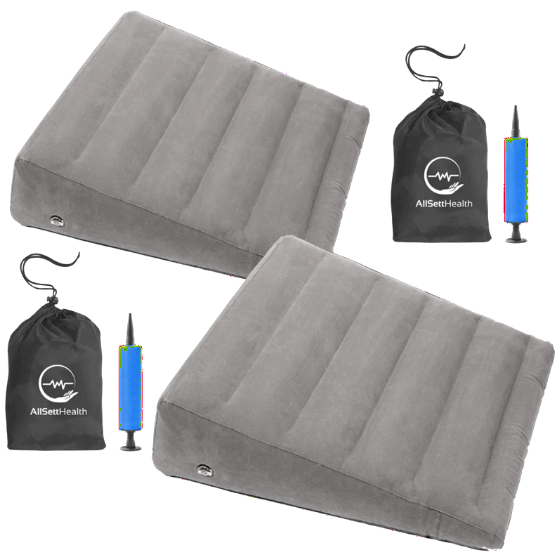 Inflatable Wedge Pillow 2-Pack: $12