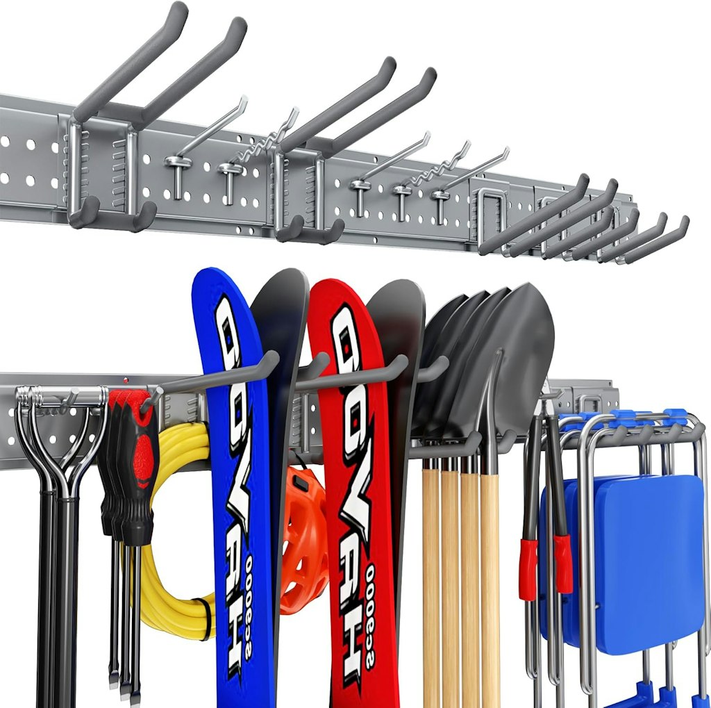Zicanyo 48" Garage Tool Organizer Wall Mount: $25.99