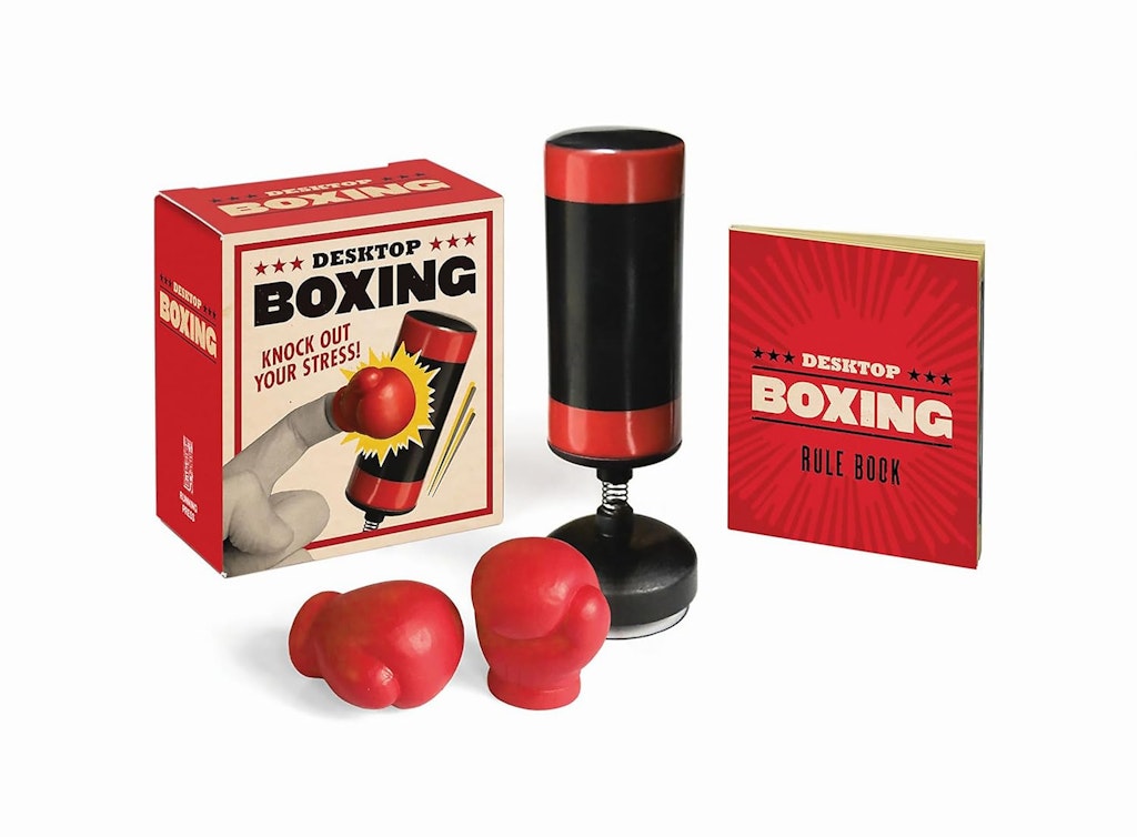 Desktop Boxing: Knock Out Your Stress : $6.50