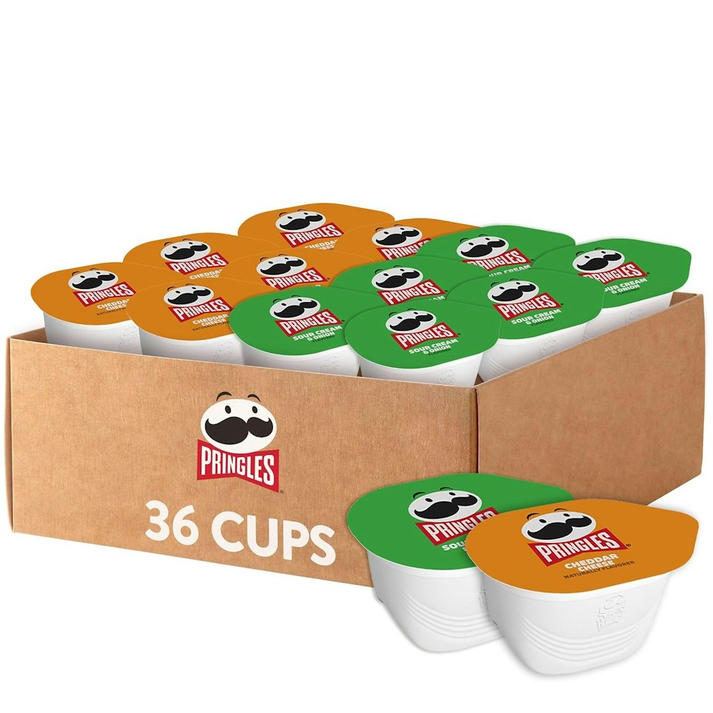 Pringles Snack Packs 36-Cup Variety Box: $13 via Sub & Save