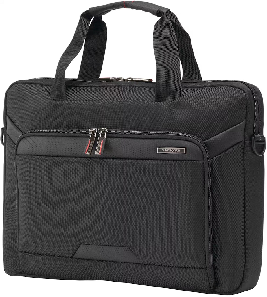 Samsonite Slim Brief for 17.3" Laptop Laser Pro 2: $24.99