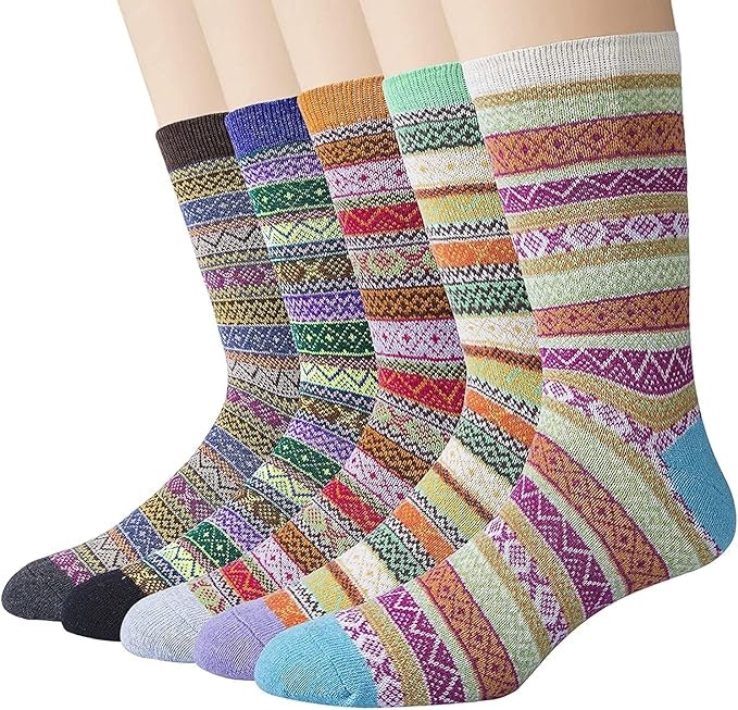 Men's Wool Socks 5-Pack: $6.99
